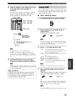 Preview for 103 page of Yamaha 5990 - HTR AV Receiver Owner'S Manual