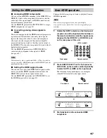 Preview for 111 page of Yamaha 5990 - HTR AV Receiver Owner'S Manual