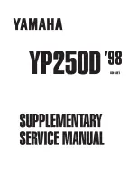 Yamaha 5DF1 Supplementary Service Manual preview