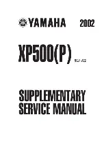 Yamaha 5GJ5 Supplementary Service Manual preview