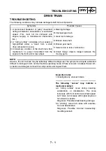 Предварительный просмотр 274 страницы Yamaha 5KM2-AE1 Service Manual