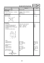 Предварительный просмотр 25 страницы Yamaha 5KR2 Service Manual