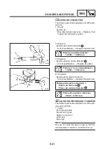 Предварительный просмотр 212 страницы Yamaha 5KR2 Service Manual