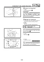 Предварительный просмотр 244 страницы Yamaha 5KR2 Service Manual