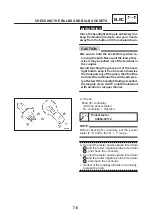 Предварительный просмотр 283 страницы Yamaha 5KR2 Service Manual