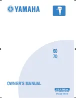 Yamaha 60 Owner'S Manual preview