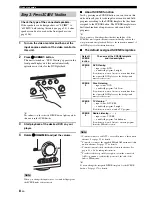 Preview for 12 page of Yamaha 6160 - HTR AV Receiver Owner'S Manual