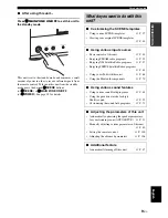 Preview for 13 page of Yamaha 6160 - HTR AV Receiver Owner'S Manual