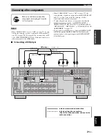 Preview for 25 page of Yamaha 6160 - HTR AV Receiver Owner'S Manual