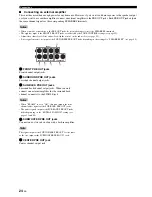 Preview for 28 page of Yamaha 6160 - HTR AV Receiver Owner'S Manual