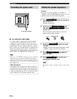 Preview for 32 page of Yamaha 6160 - HTR AV Receiver Owner'S Manual