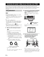 Preview for 36 page of Yamaha 6160 - HTR AV Receiver Owner'S Manual