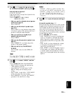 Preview for 37 page of Yamaha 6160 - HTR AV Receiver Owner'S Manual