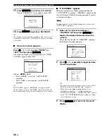 Preview for 40 page of Yamaha 6160 - HTR AV Receiver Owner'S Manual