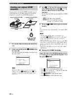 Preview for 44 page of Yamaha 6160 - HTR AV Receiver Owner'S Manual