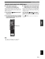 Preview for 45 page of Yamaha 6160 - HTR AV Receiver Owner'S Manual