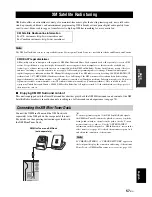 Preview for 61 page of Yamaha 6160 - HTR AV Receiver Owner'S Manual