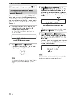 Preview for 64 page of Yamaha 6160 - HTR AV Receiver Owner'S Manual