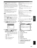 Preview for 73 page of Yamaha 6160 - HTR AV Receiver Owner'S Manual