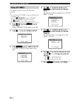 Preview for 88 page of Yamaha 6160 - HTR AV Receiver Owner'S Manual