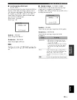 Preview for 95 page of Yamaha 6160 - HTR AV Receiver Owner'S Manual