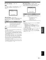 Preview for 101 page of Yamaha 6160 - HTR AV Receiver Owner'S Manual