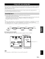 Preview for 107 page of Yamaha 6160 - HTR AV Receiver Owner'S Manual