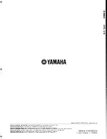 Preview for 142 page of Yamaha 6160 - HTR AV Receiver Owner'S Manual