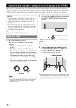 Preview for 22 page of Yamaha 6240 - HTR AV Receiver Owner'S Manual