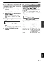 Preview for 27 page of Yamaha 6240 - HTR AV Receiver Owner'S Manual