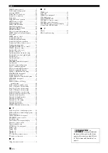 Preview for 62 page of Yamaha 6240 - HTR AV Receiver Owner'S Manual