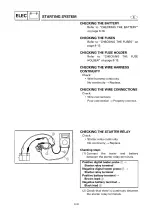 Preview for 350 page of Yamaha 6G6 Service Manual