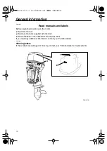 Preview for 16 page of Yamaha 70 Owner'S Manual