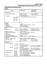 Предварительный просмотр 188 страницы Yamaha 8DE Service Manual