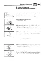 Preview for 9 page of Yamaha 8DJ Service Manual