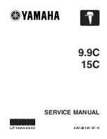 Yamaha 9.9C Service Manual preview