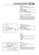 Предварительный просмотр 70 страницы Yamaha 95 XJ900S Service Manual