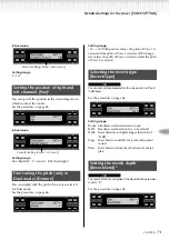 Preview for 73 page of Yamaha 970AC Owner'S Manual