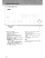 Предварительный просмотр 8 страницы Yamaha A-52100 Owner'S Manual