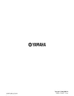 Предварительный просмотр 35 страницы Yamaha A-52100 Owner'S Manual