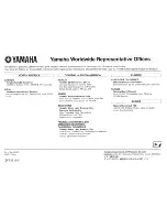 Предварительный просмотр 37 страницы Yamaha A-52100 Owner'S Manual