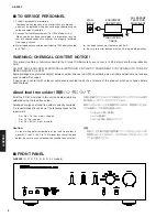 Предварительный просмотр 2 страницы Yamaha A-S2000 - Amplifier Service Manual