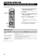 Предварительный просмотр 14 страницы Yamaha A-S201 Owner'S Manual