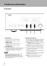 Preview for 8 page of Yamaha A-S2200 Owner'S Manual