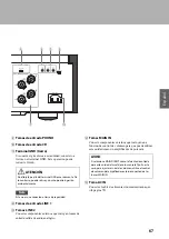 Preview for 67 page of Yamaha A-S2200 Owner'S Manual