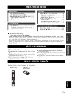 Preview for 39 page of Yamaha A-S300 Owner'S Manual