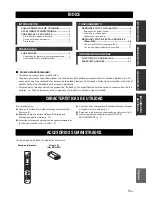 Preview for 93 page of Yamaha A-S300 Owner'S Manual