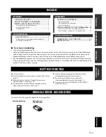 Preview for 111 page of Yamaha A-S300 Owner'S Manual