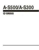 Предварительный просмотр 81 страницы Yamaha A-S300 Service Manual