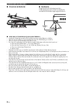 Предварительный просмотр 52 страницы Yamaha A-S301 Owner'S Manual